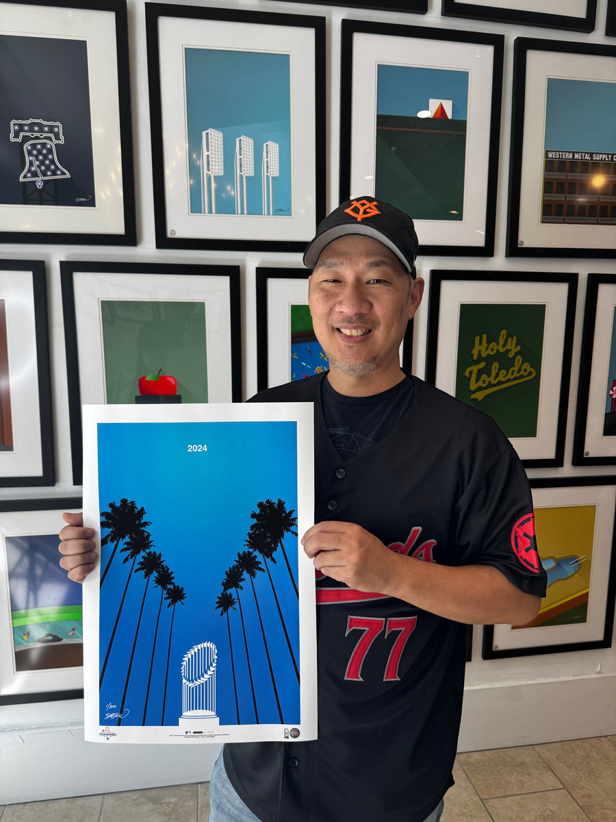 2025 東京シリーズ Preston アートプリント ロサンゼルス ドジャース 2025 東京シリーズ Preston アートプリント ロサンゼルス