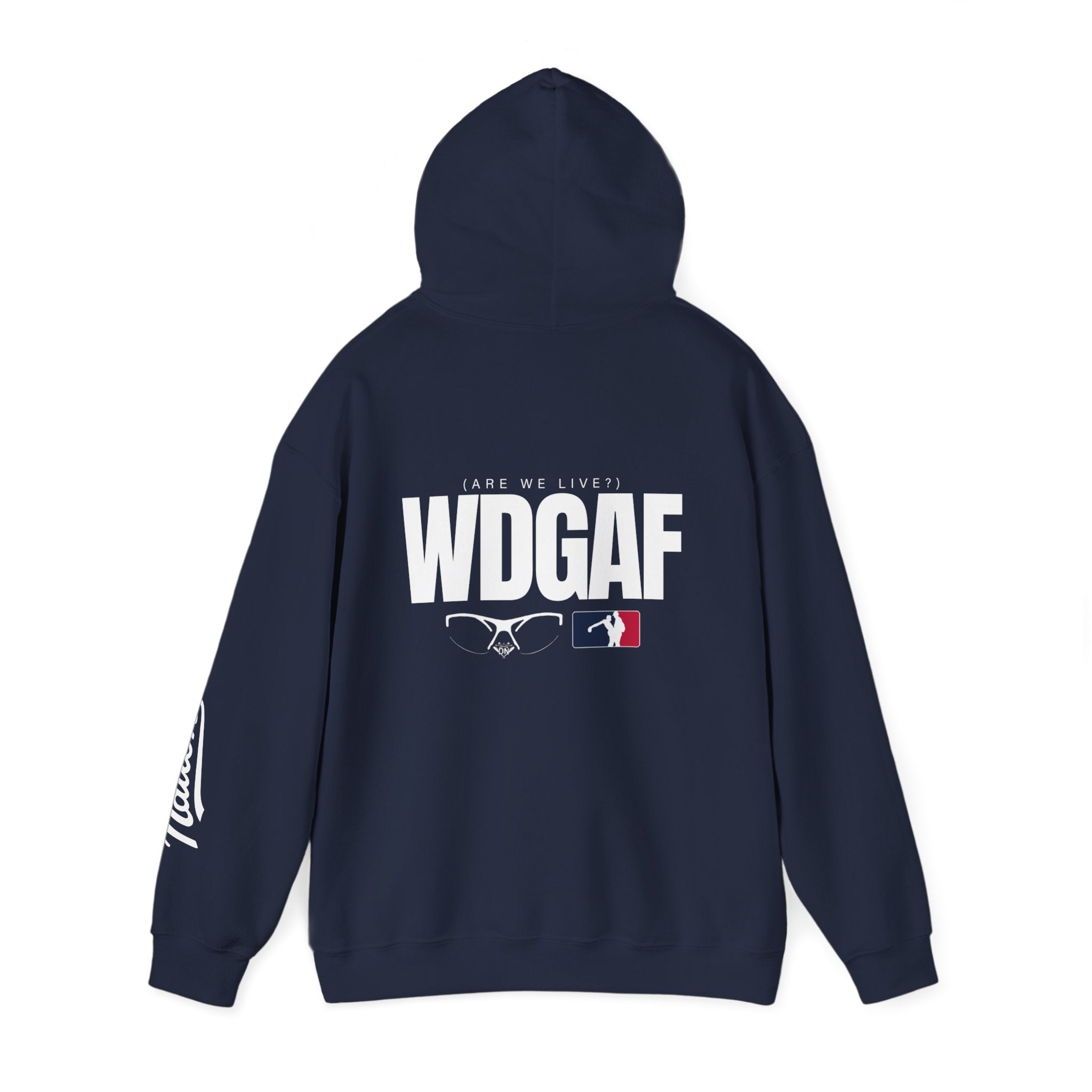 WDGAF Heavyweight Hoodie – Unbothered Since Day One