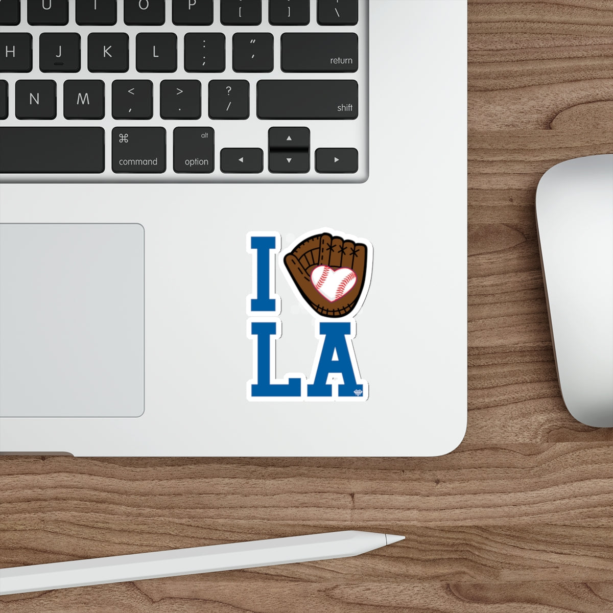 I gLove LA Die Cut Sticker