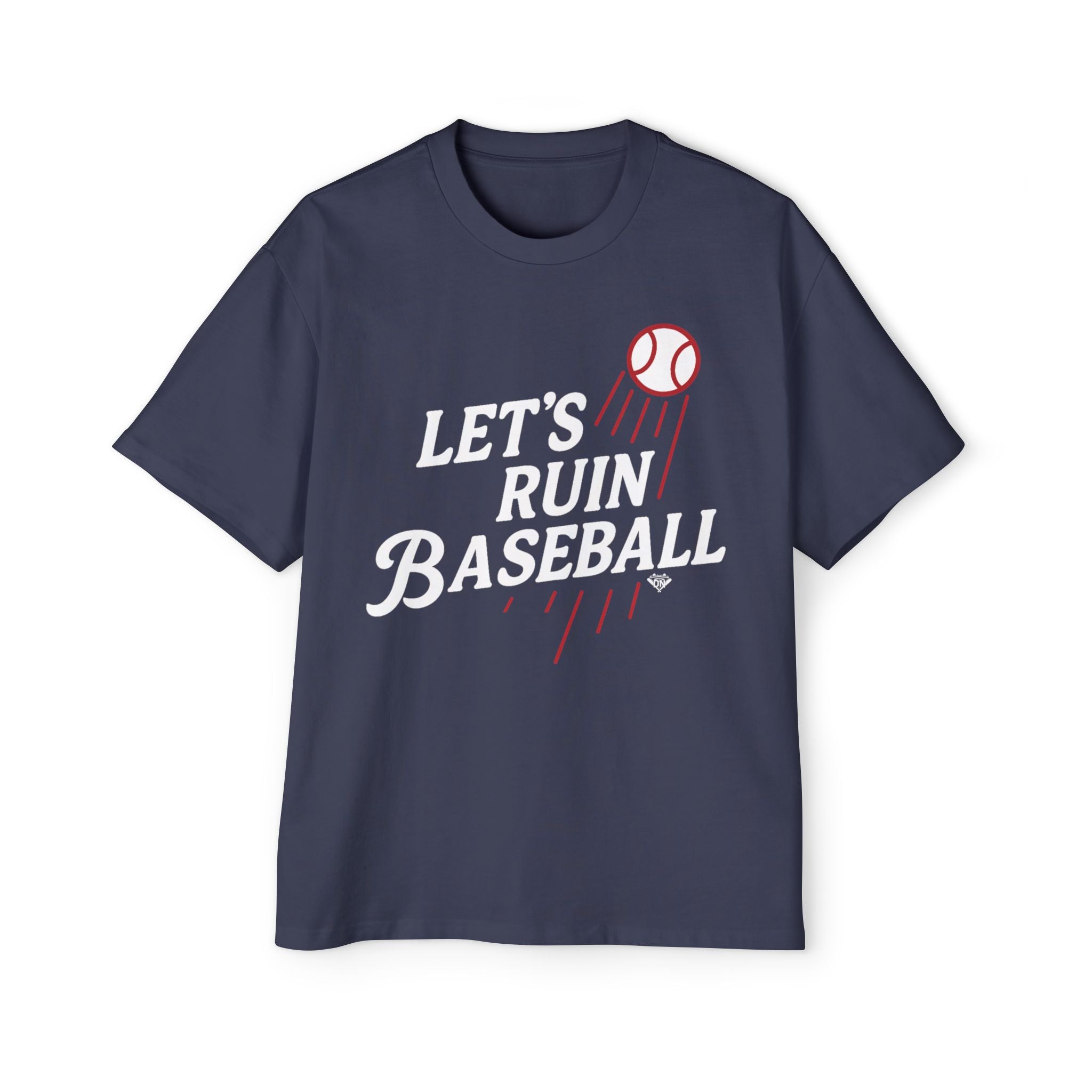 Let’s Ruin Baseball Heavyweight Tee – Built to Win | LA Baseball Collection