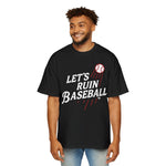 Load image into Gallery viewer, Let’s Ruin Baseball Heavyweight Tee – Built to Win | LA Baseball Collection
