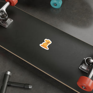 Heart of a Lion Die Cut Sticker