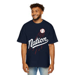 Load image into Gallery viewer, The Nation Heavyweight Tee – Legacy Runs Deep | LA Baseball Collection

