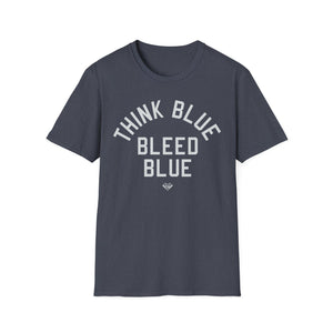 Think Blue Bleed Blue | Global Shipping | LA Baseball Collection