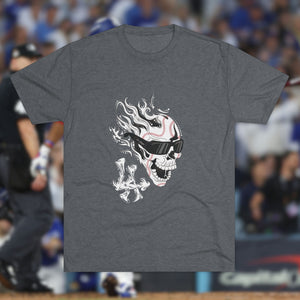 Bats and Bones T-Shirt | Los Angeles 'Villains' Baseball Collection