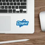 Load image into Gallery viewer, The Dougout Podcast for the Nation Die Cut Sticker
