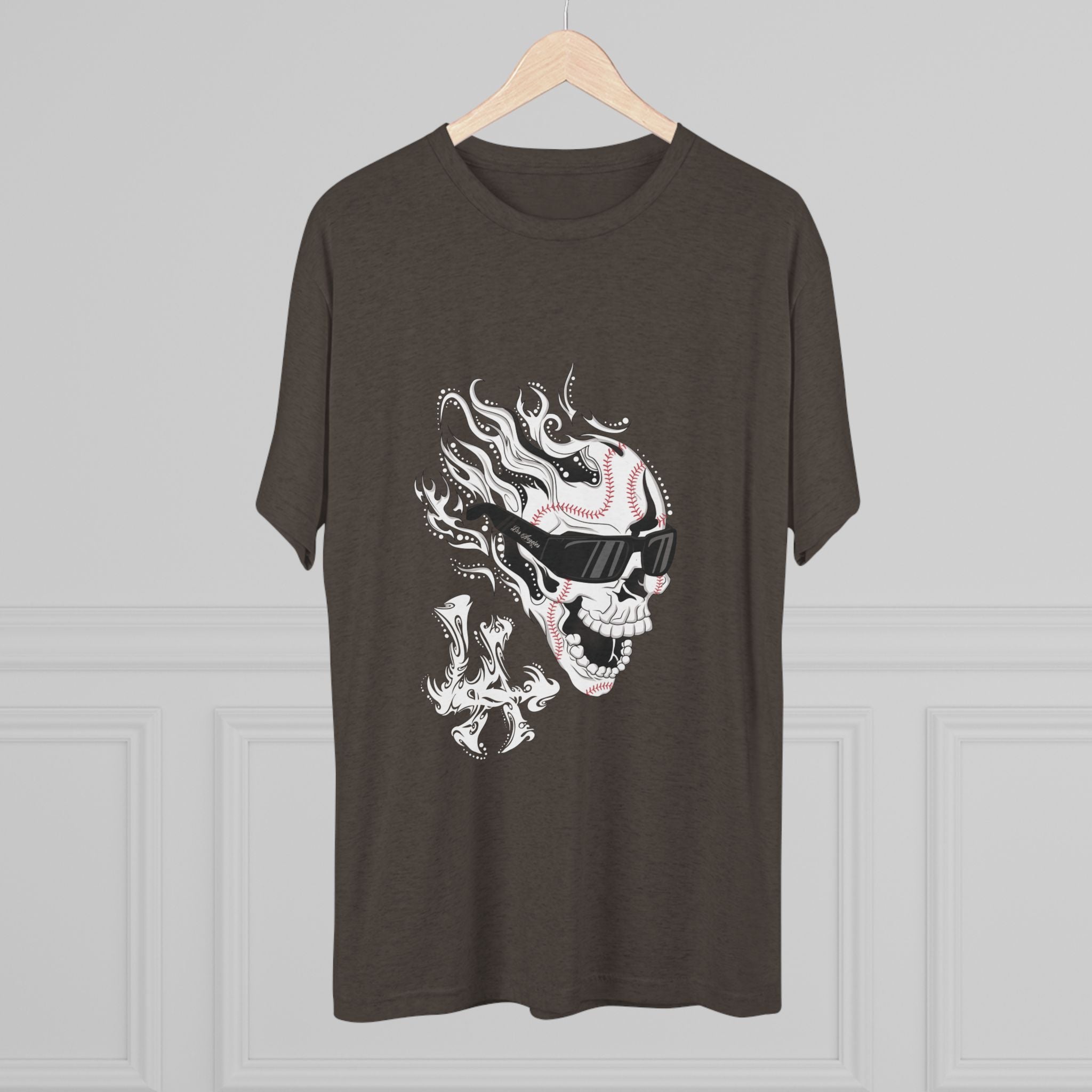 Bats and Bones T-Shirt | Los Angeles 'Villains' Baseball Collection
