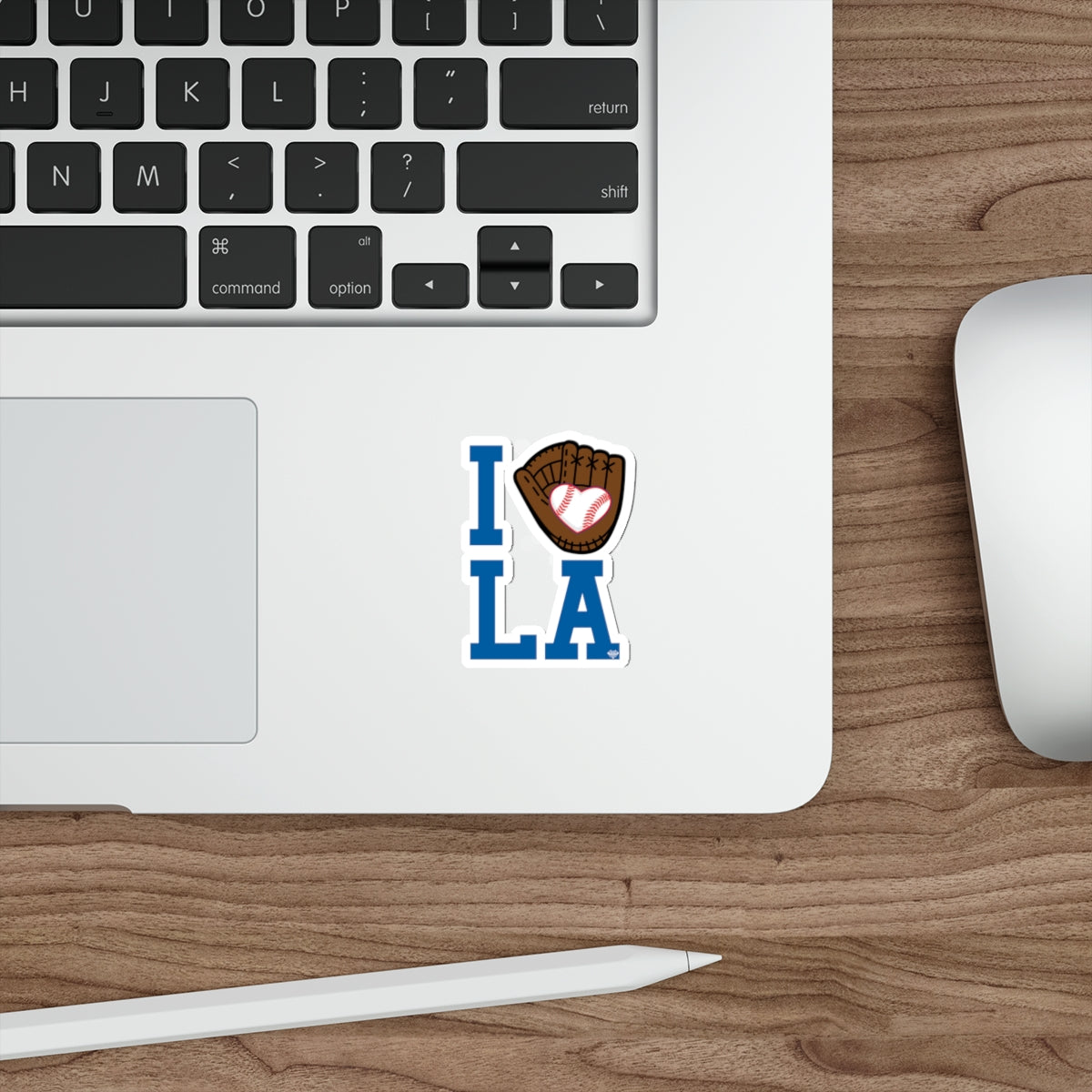 I gLove LA Die Cut Sticker