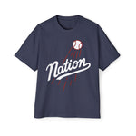 Load image into Gallery viewer, The Nation Heavyweight Tee – Legacy Runs Deep | LA Baseball Collection
