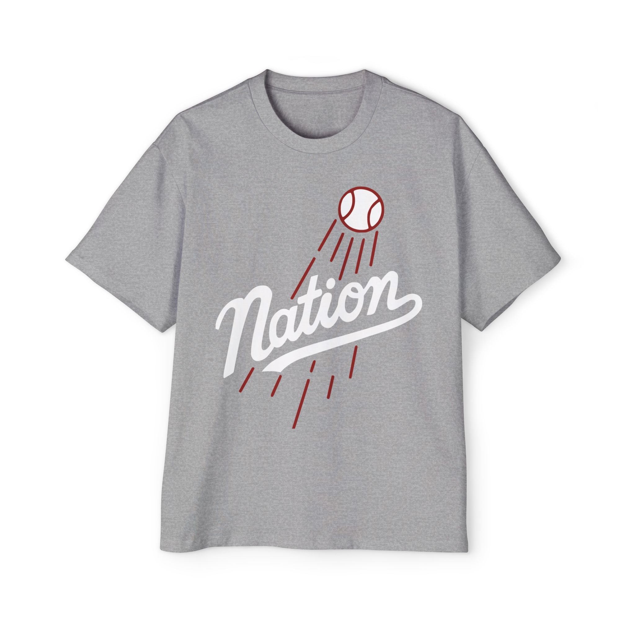 The Nation Heavyweight Tee – Legacy Runs Deep | LA Baseball Collection