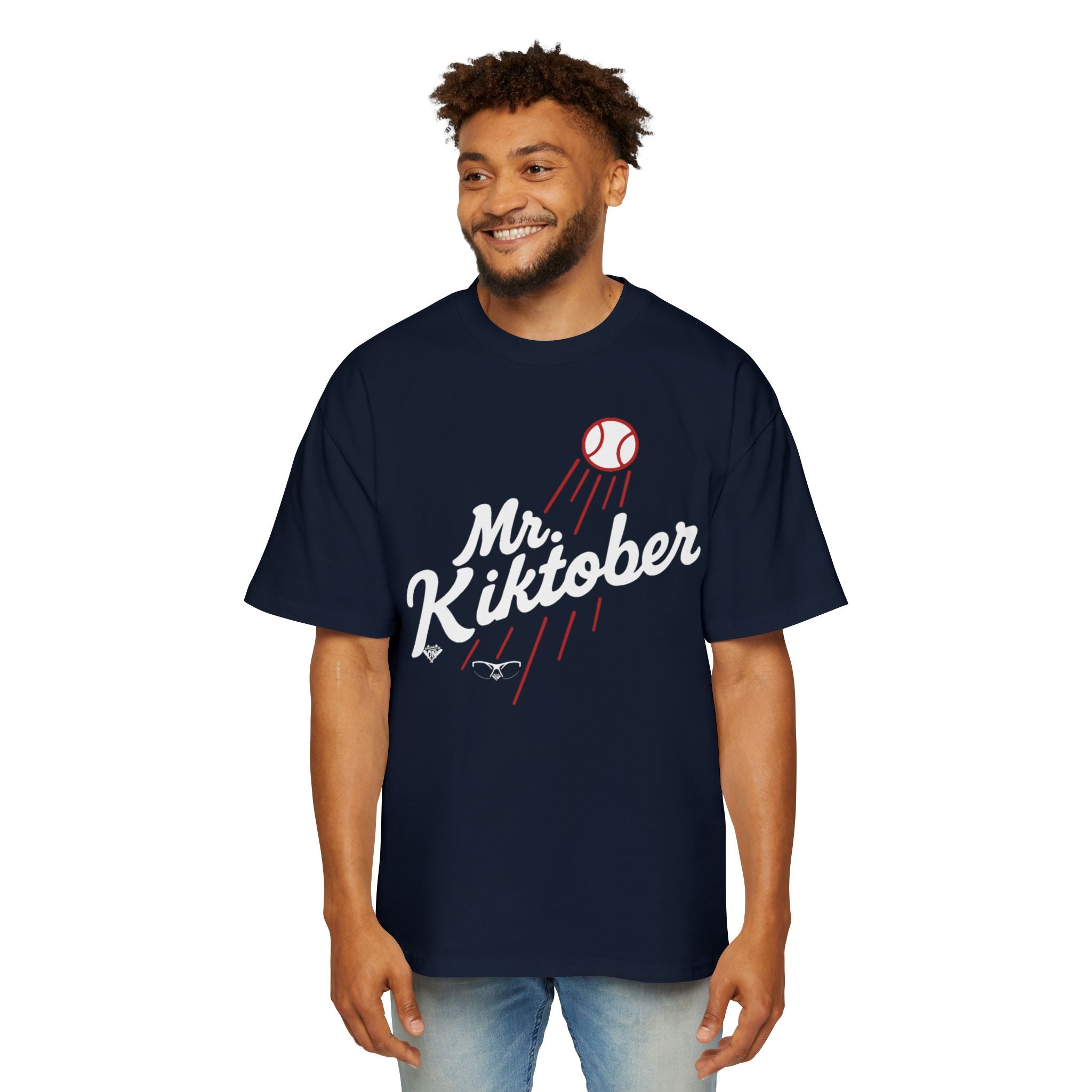 Mr. Kiktober – The Clutch Season Heavy Tee | LA Baseball Collection