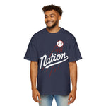 Load image into Gallery viewer, The Nation Heavyweight Tee – Legacy Runs Deep | LA Baseball Collection
