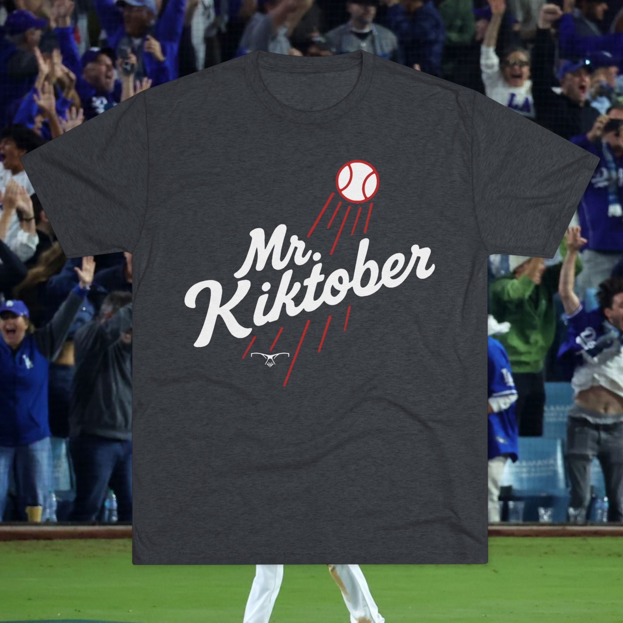 Mr. Kiktober – The Clutch Season Tee | LA Baseball Collection