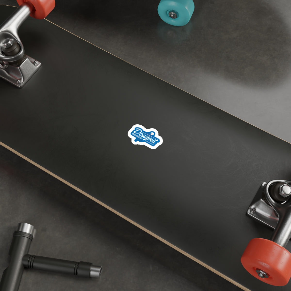 The Dougout Podcast for the Nation Die Cut Sticker