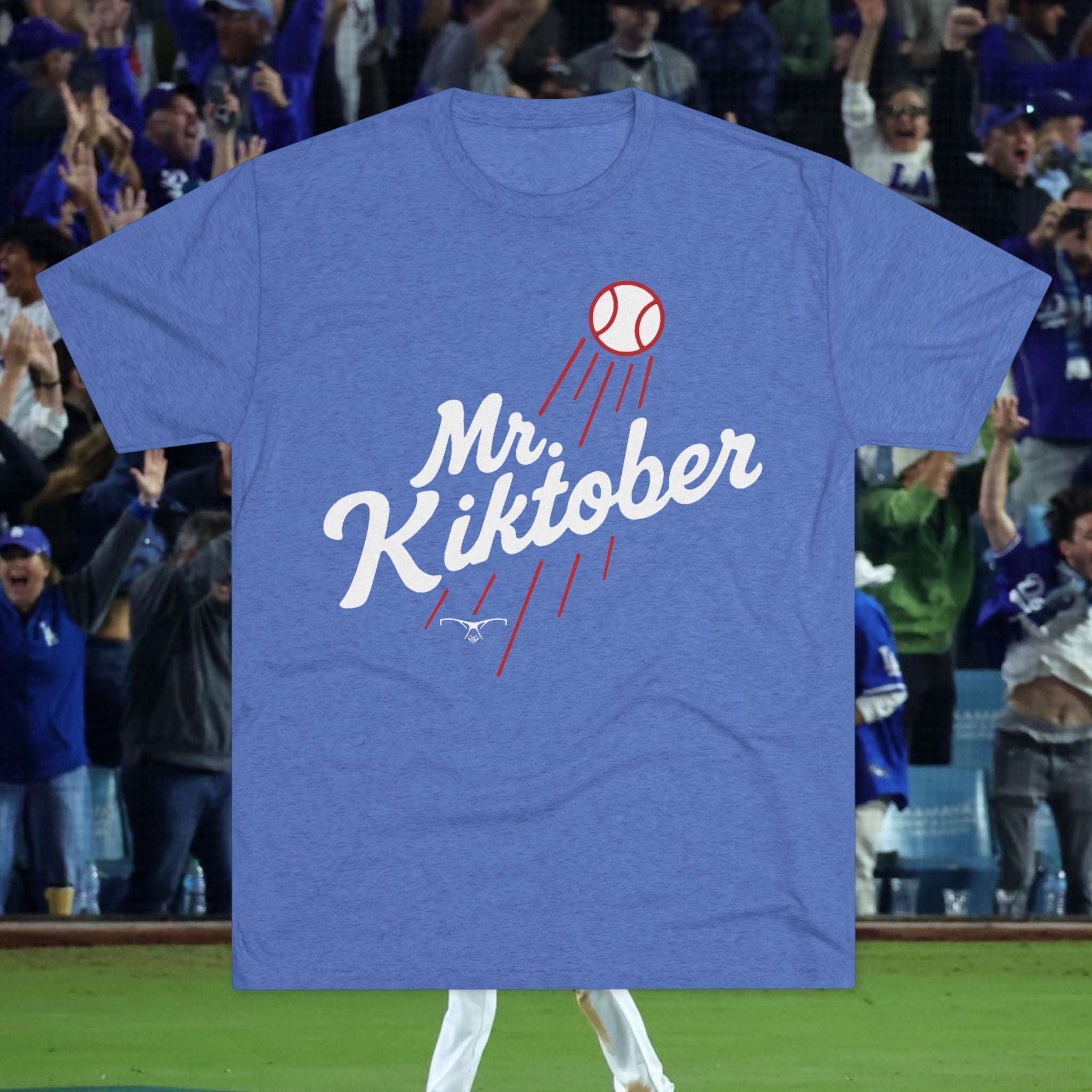Mr. Kiktober – The Clutch Season Tee | LA Baseball Collection