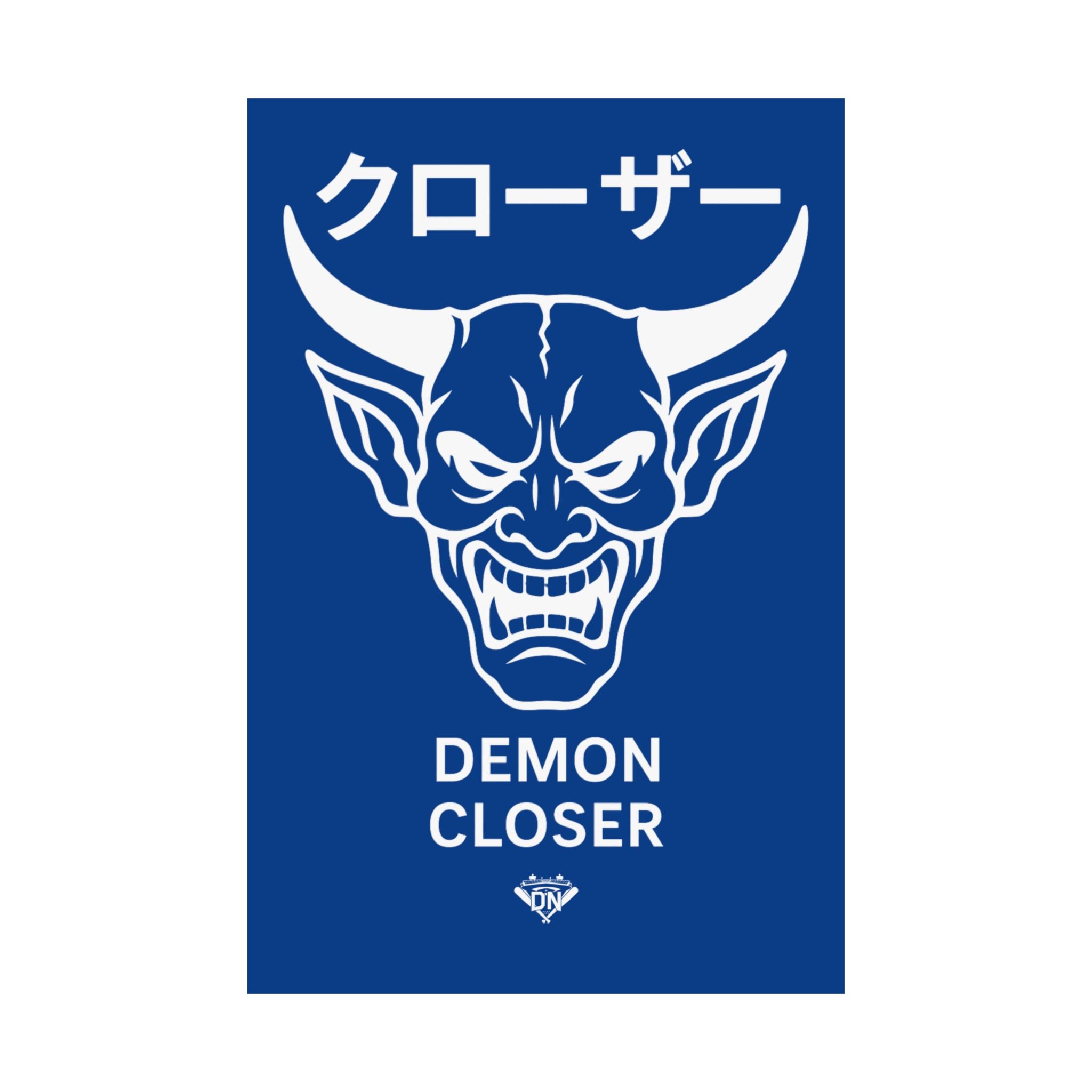 The Demon Closer | Poster | Los Angeles Baseball Collection