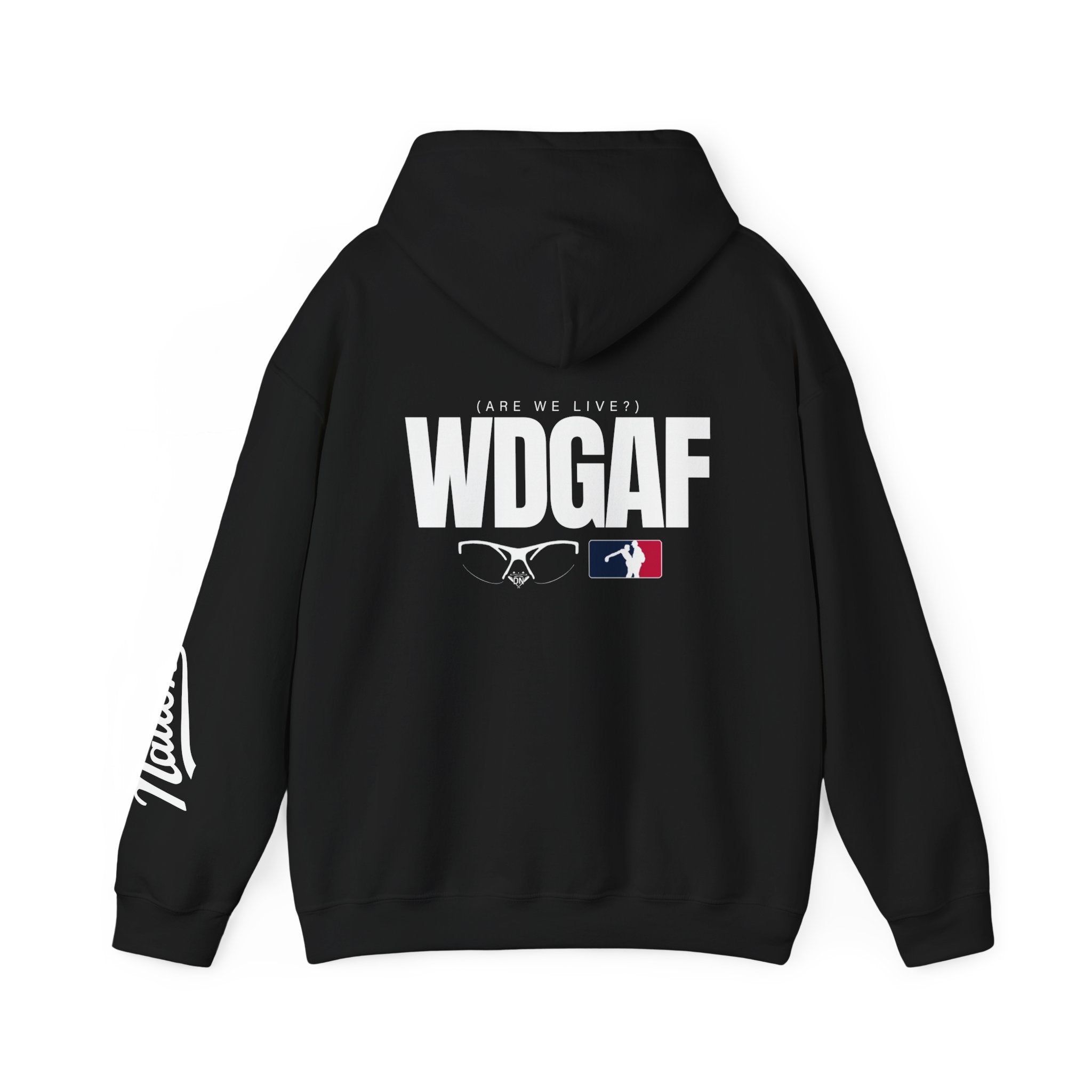 WDGAF Heavyweight Hoodie – Unbothered Since Day One