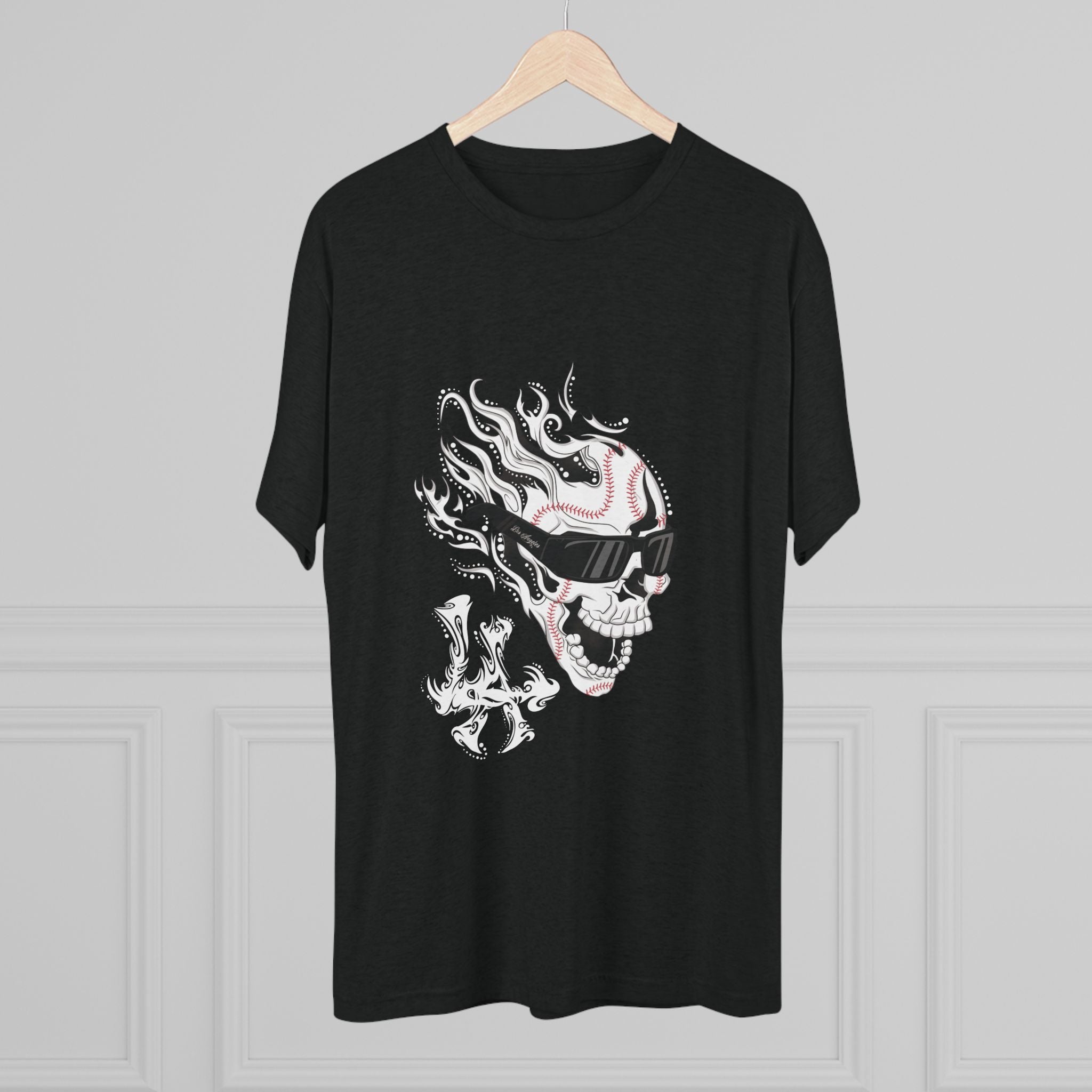 Bats and Bones T-Shirt | Los Angeles 'Villains' Baseball Collection