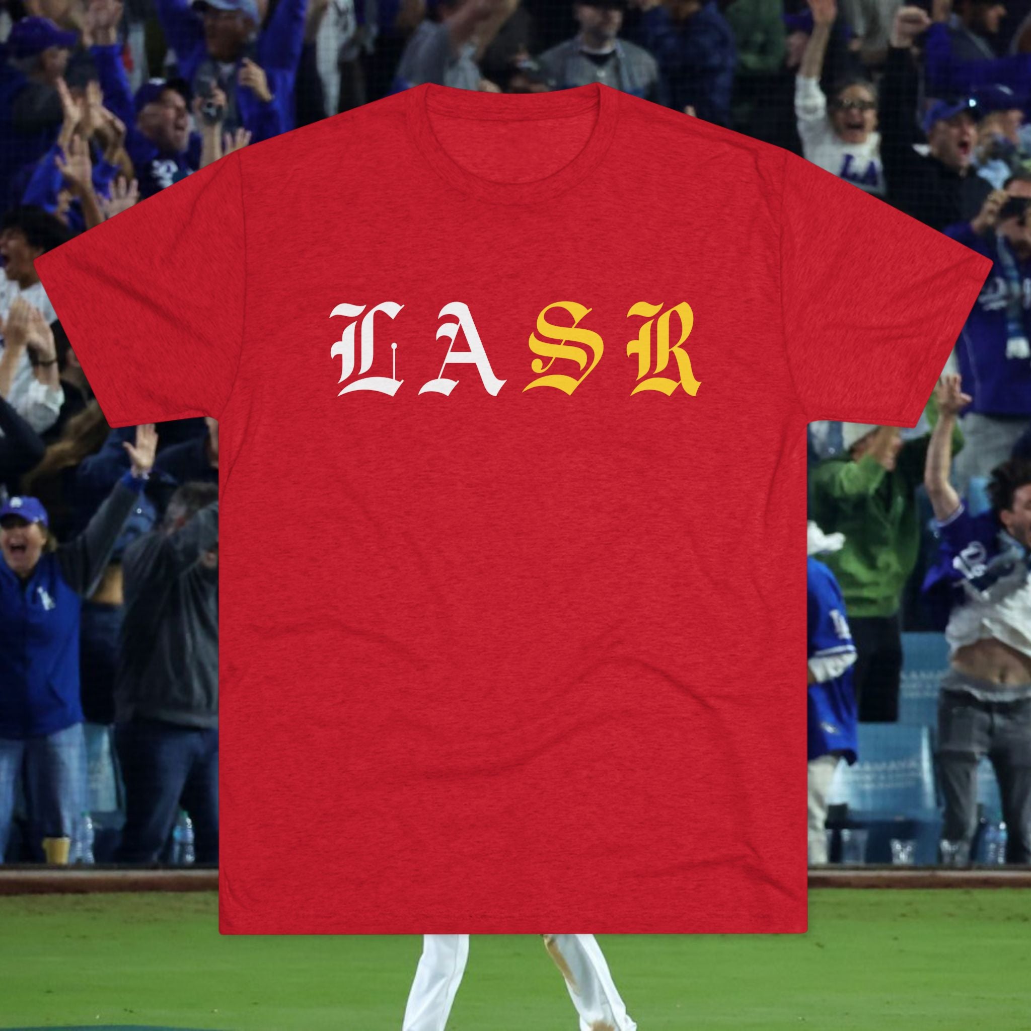 LA Sports Report Tri-Blend Tee – For Fans. By Fans.