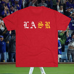 Load image into Gallery viewer, LA Sports Report Tri-Blend Tee – For Fans. By Fans.
