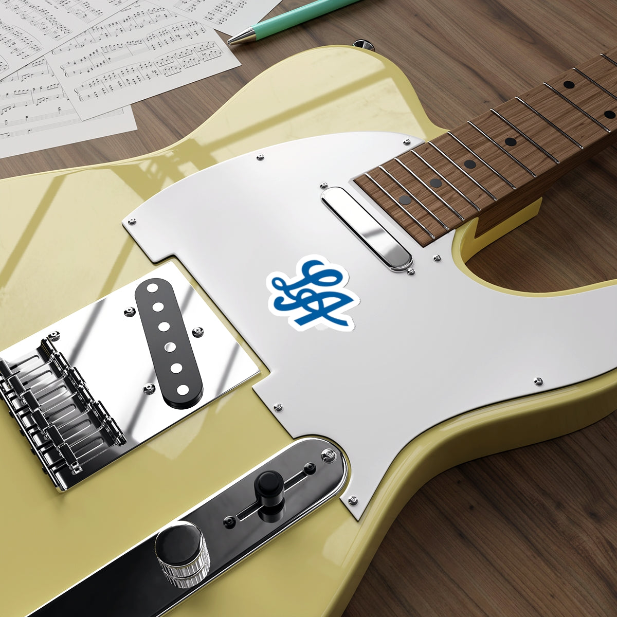 LA Away Die Cut Sticker