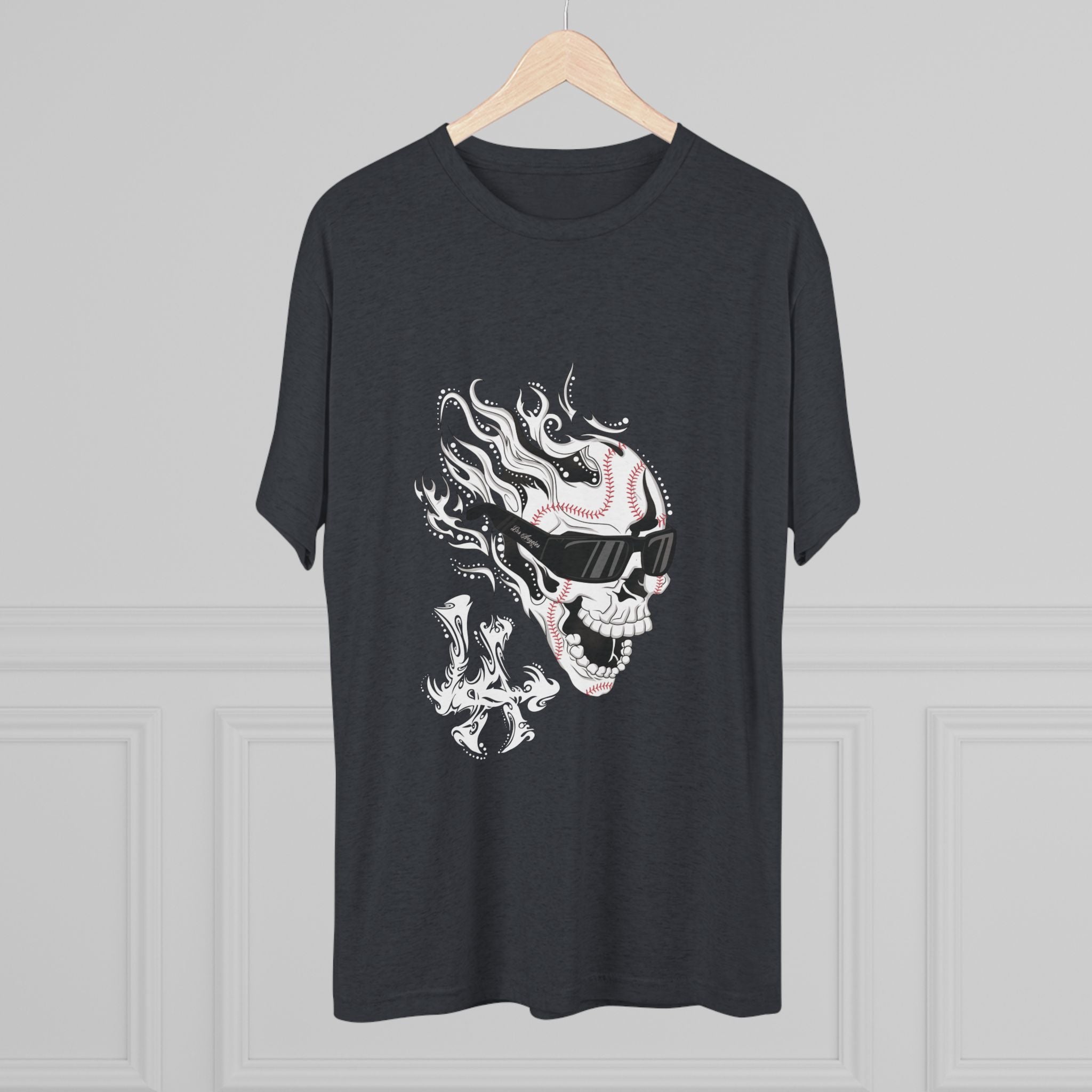 Bats and Bones T-Shirt | Los Angeles 'Villains' Baseball Collection