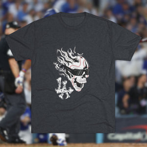 Bats and Bones T-Shirt | Los Angeles 'Villains' Baseball Collection