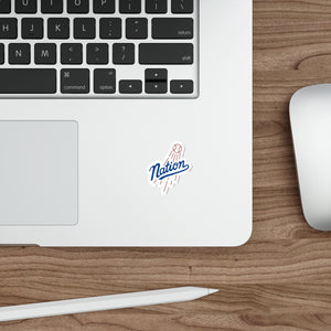 The Nation - Original Design Die Cut Sticker