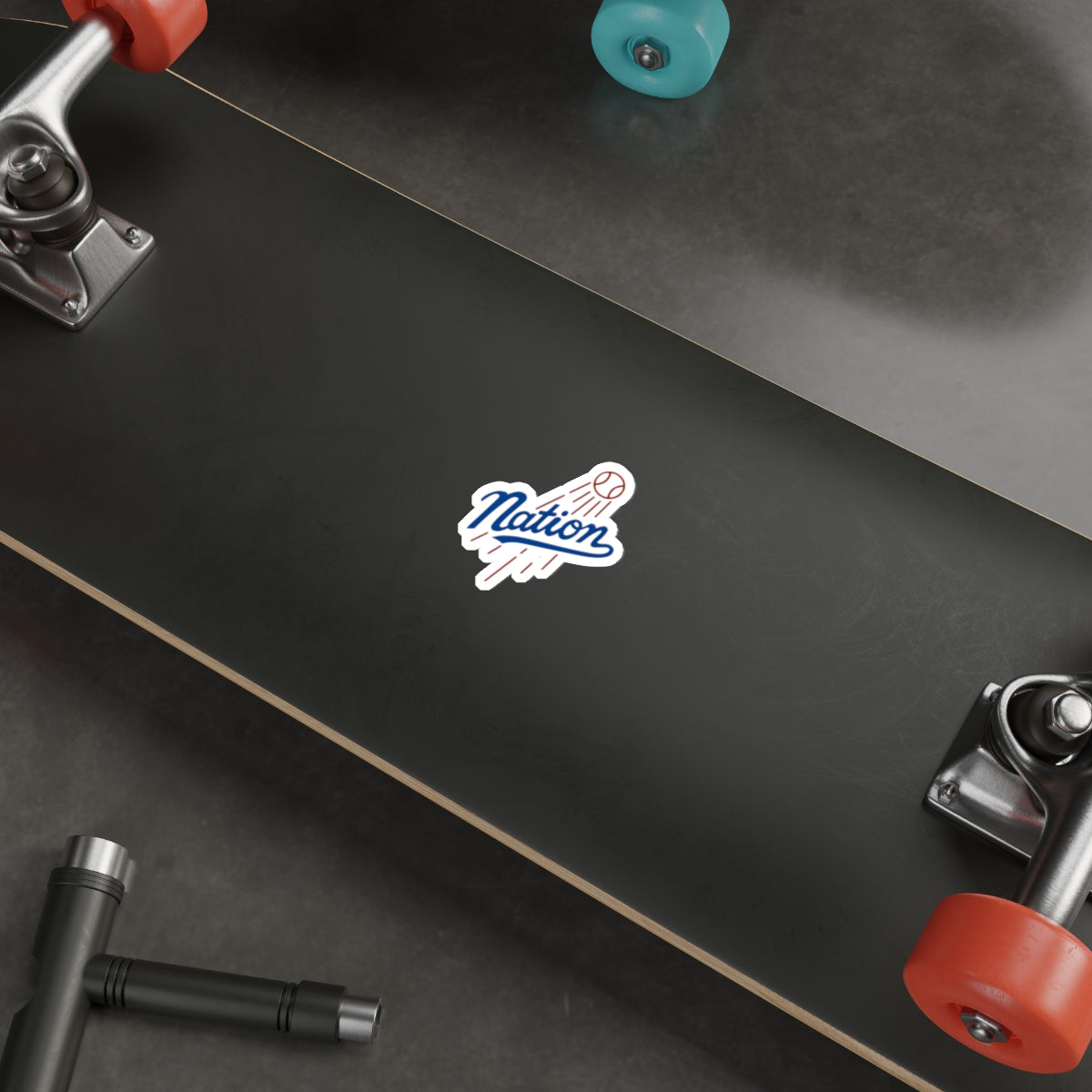 The Nation - Original Design Die Cut Sticker