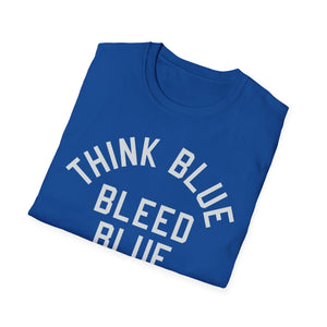 Think Blue Bleed Blue | Global Shipping | LA Baseball Collection