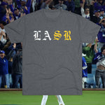 Load image into Gallery viewer, LA Sports Report Tri-Blend Tee – For Fans. By Fans.
