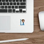 Load image into Gallery viewer, I gLove LA Die Cut Sticker
