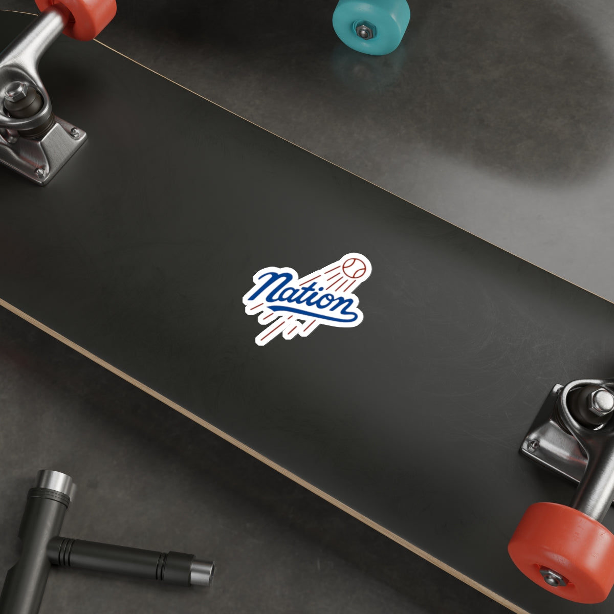 The Nation - Original Design Die Cut Sticker