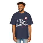 Load image into Gallery viewer, Let’s Ruin Baseball Heavyweight Tee – Built to Win | LA Baseball Collection
