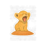 Load image into Gallery viewer, Heart of a Lion Die Cut Sticker
