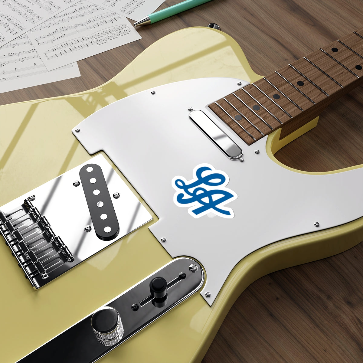 LA Away Die Cut Sticker