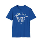 Load image into Gallery viewer, Think Blue Bleed Blue | Global Shipping | LA Baseball Collection
