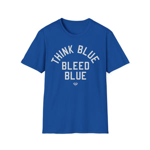 Think Blue Bleed Blue | Global Shipping | LA Baseball Collection
