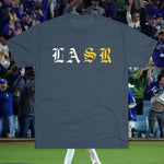 Load image into Gallery viewer, LA Sports Report Tri-Blend Tee – For Fans. By Fans.
