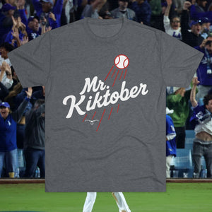 Mr. Kiktober – The Clutch Season Tee | LA Baseball Collection
