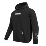 Load image into Gallery viewer, Pro Standard Las Vegas Raiders Wingspan Drop Shoulder Hoodie - Black

