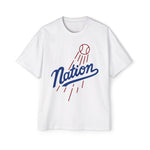 Load image into Gallery viewer, The Nation Heavyweight Tee – Legacy Runs Deep | LA Baseball Collection
