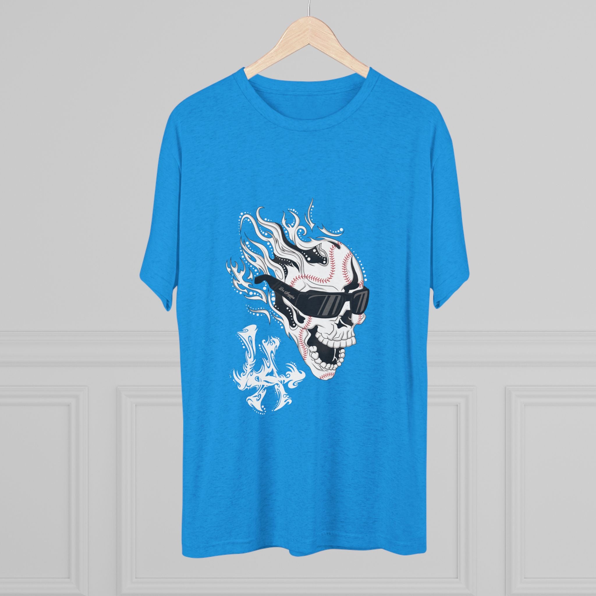 Bats and Bones T-Shirt | Los Angeles 'Villains' Baseball Collection