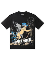 Load image into Gallery viewer, Stargazing Dodgers Hollywood Blue Tee - Black
