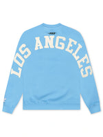 Load image into Gallery viewer, Pro Standard LA Dodgers Wingspan Drop Shoulder Crewneck - University Blue
