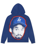 Load image into Gallery viewer, Stargazing Kobe Face Hoodie - Dodger Blue
