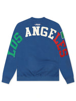 Load image into Gallery viewer, Pro Standard LA Dodgers Mexico Wingspan Crewneck - Blue
