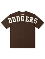 Load image into Gallery viewer, Pro Standard La Dodgers Wingspan Drop Shoulder Tee - Brown

