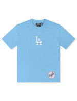 Load image into Gallery viewer, Pro Standard La Dodgers Wingspan Drop Shoulder Tee - University Blue
