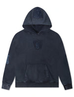 Load image into Gallery viewer, Pro Standard Raiders Washed Enzyme Drop Shoulder Hoodie - Navy
